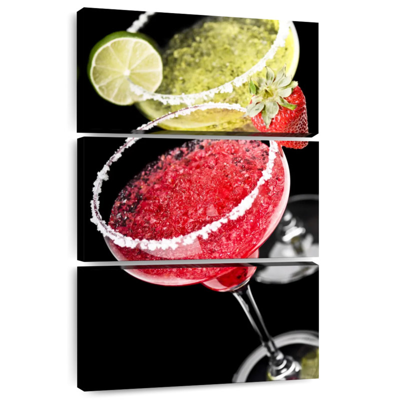 Margarita glacée, H 32 po x l 20 po