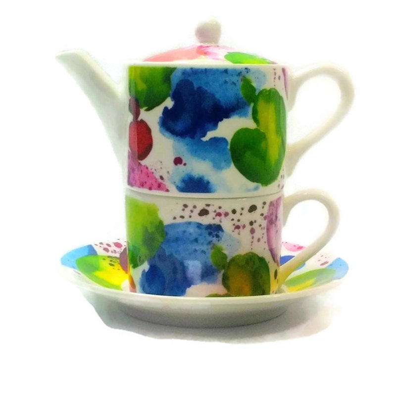 Thé en porcelaine osseuse pour un ensemble Helmville
