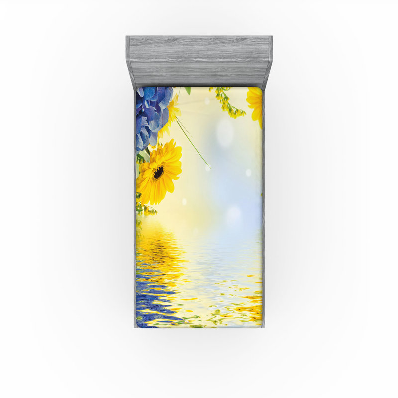Drap-housse Ambesonne, Ensemble literie pour lit simple