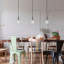 Luminaire suspendu unique en forme de goutte 1 lumière Farmhouse