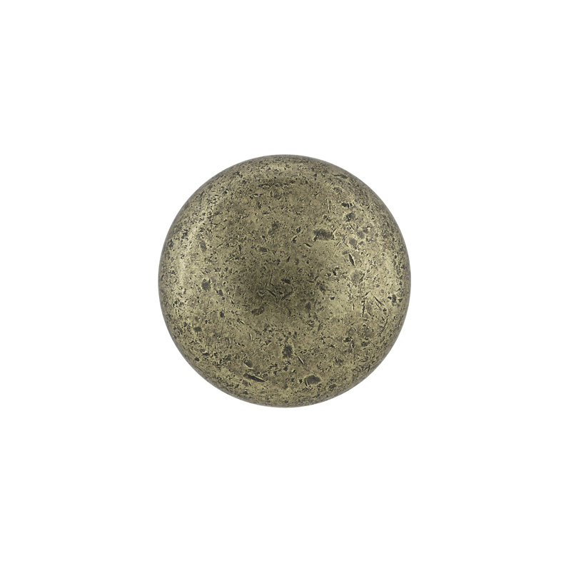 Poignée champignon Inspiration, Bronze étain, H 1,38 po x l 1,38 po x P 1,26 po