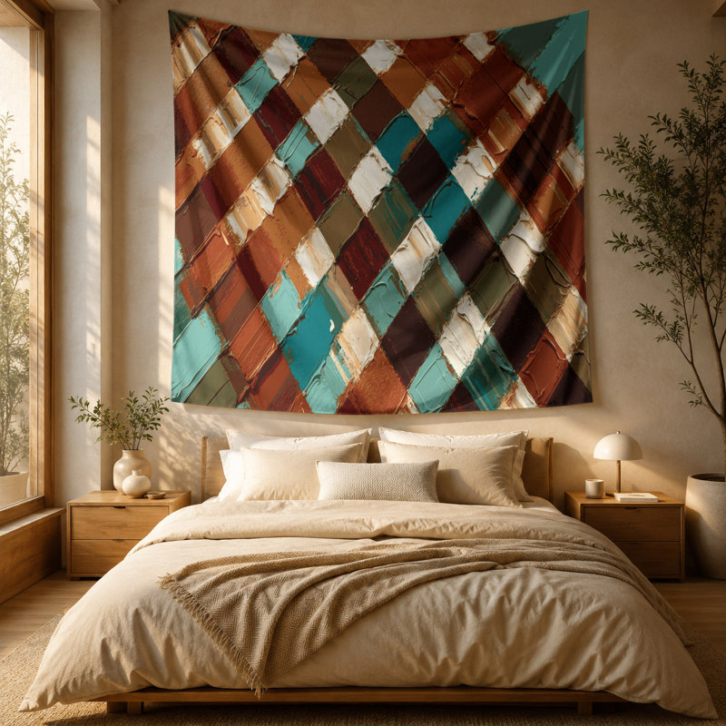 Tapisserie murale Southwestern Cowboy, 51 po x 60 po