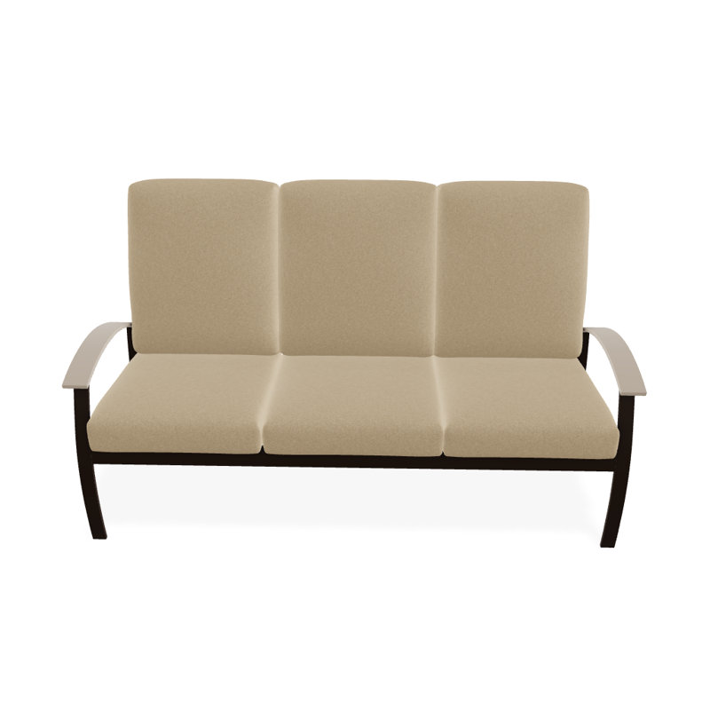 Belle Isle Outdoor 3 - Seat Patio Sofa, Textured Kona, Betsy