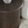Runa 22" Wood End Table In Coffee Brown 