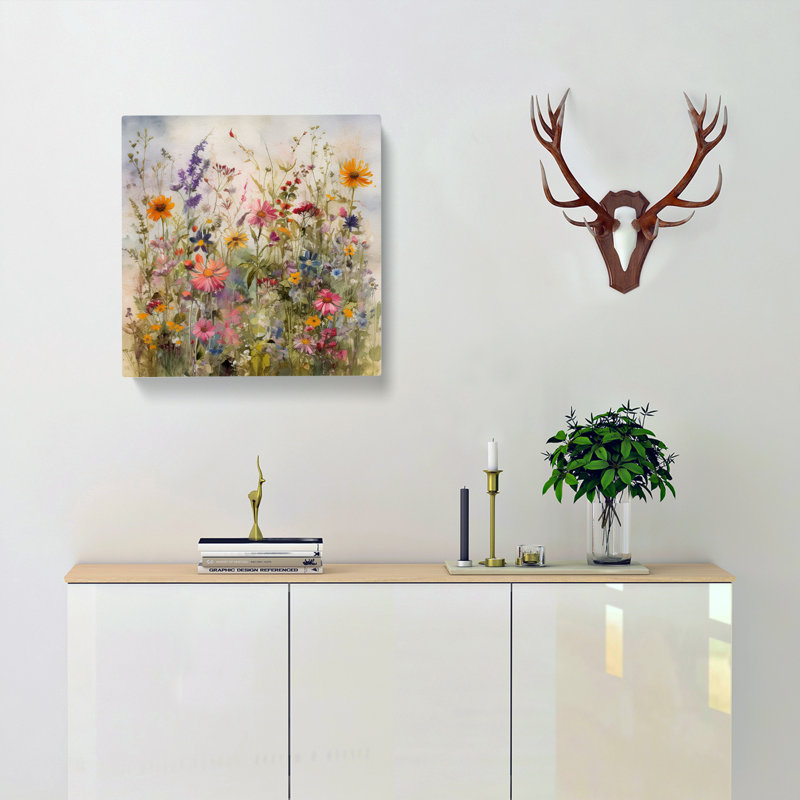 Modern Wall Art - Wrapped Canvas, 35cm H x 35cm W x 3cm D