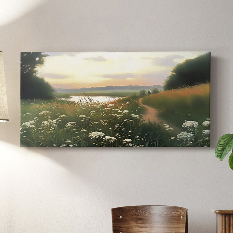 Série paysage - CLV III - Toile tendue avec châssis - Prêt à accrocher, H 20 po x l 40 po