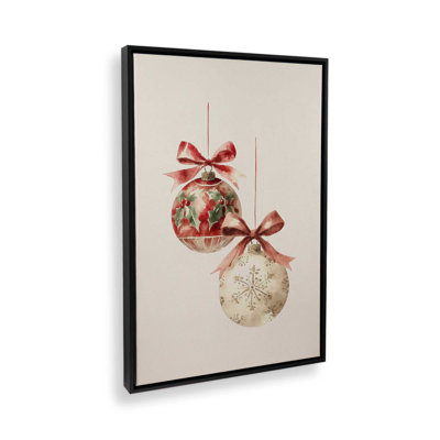 Tied with Cheer Canvas Art Print