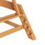 Chaise longue inclinable de 78,2 po avec table Aderson-83552161
