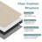 Set Of 2 Rectangle Bench Stool Cushion, Non-Slip Saddle Stool Seat Cushions Bar Stool Cushion With Machine Washable Cover