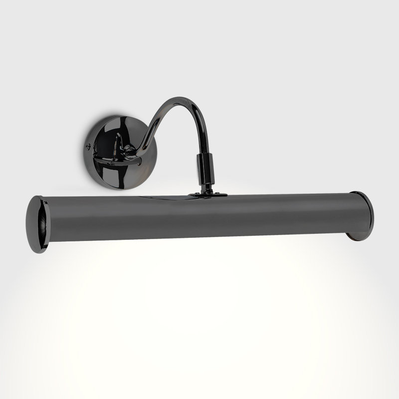 Gemini 4 -Light Hardwired Wall Mount Picture Light, Black, No