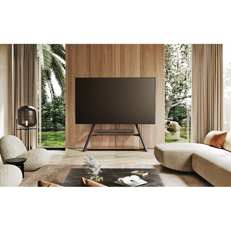 Oliveira Floor TV Stand for 75-100 Inch for TVs up to 187 lbs