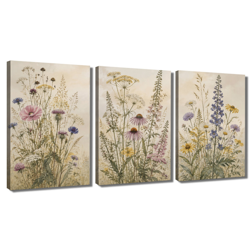Impression sur toile 3 panneaux, 24 * 36 pouces * 3