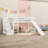 Farrokh Kids Twin Loft Bed-402405155