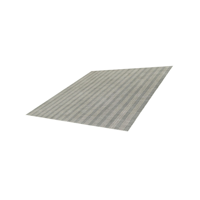 Tapis en laine naturelle Jill Zarin Winchester, Carré 10 pi