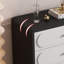 Commode de style crème en pin