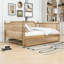Lit de jour en rotin avec couchette-463753603-463753600