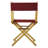 18" Folding Director Chair-19623333-19623320