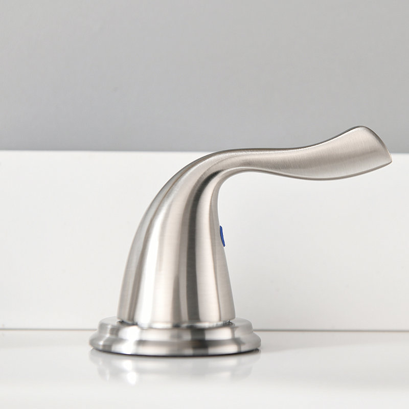 Widespread 2-handle Bathroom Faucet with Drain Assembly