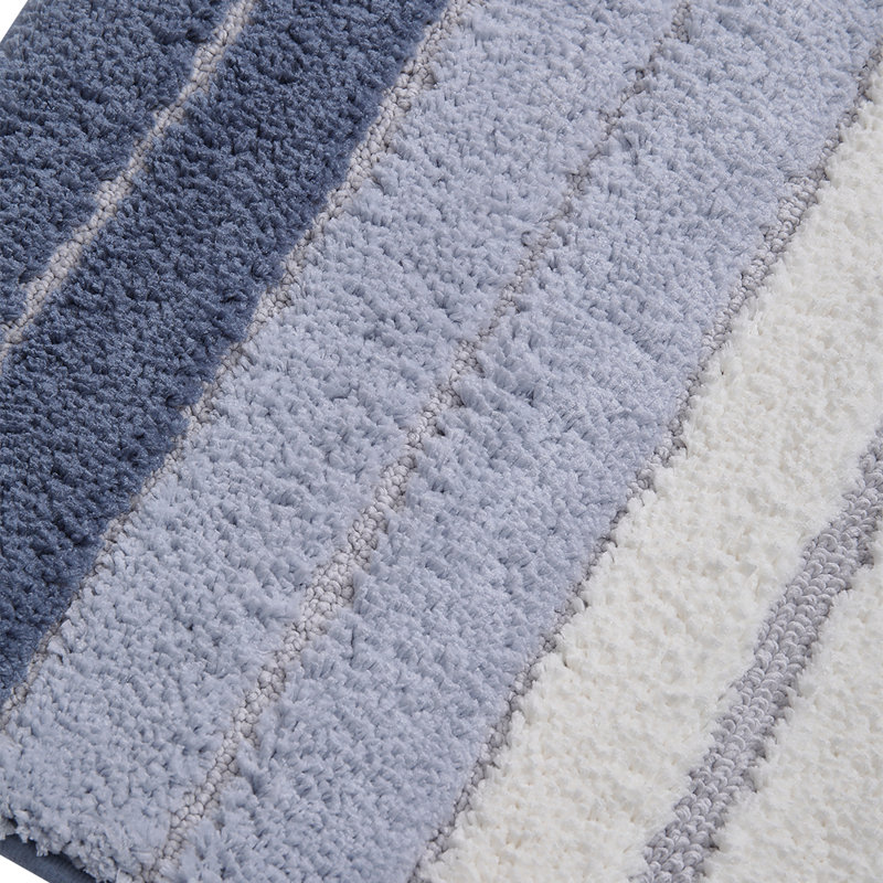 Maric Non-Slip Shower Mat, Blue, 80cm x 50cm