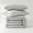 Azalea Ruched Velvet Stripe Comforter Set-111991626-111991627-111991628