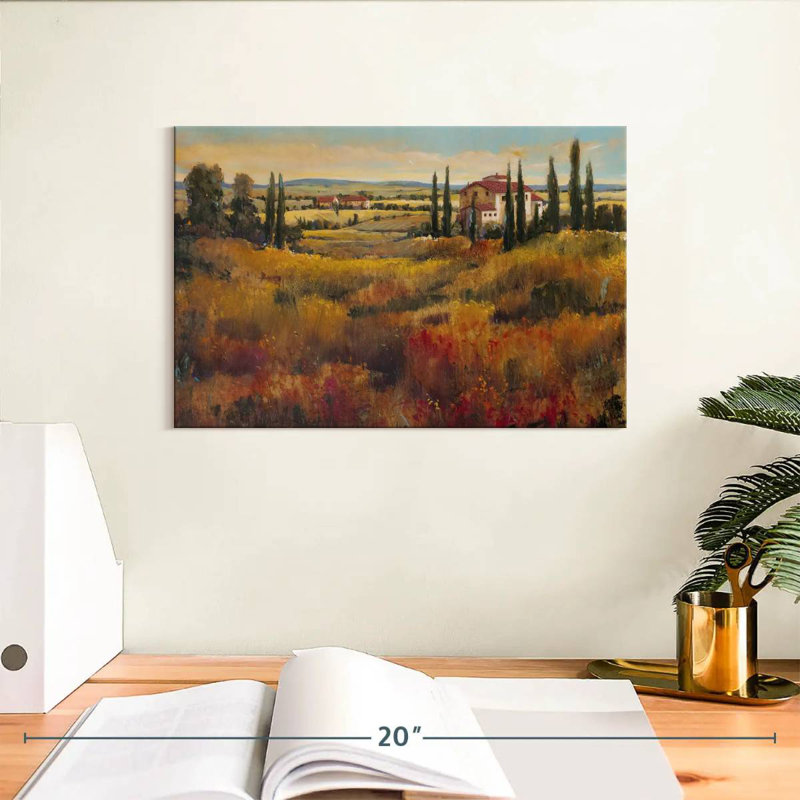 Alvord, Toscane nostalgique I, H 8 po x l 12 po