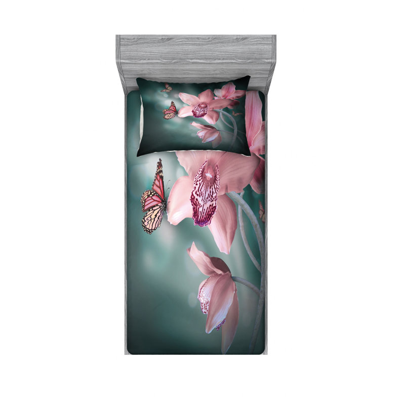 Microfiber Sheet Set, Twin XL Sheet Set with Fitted Sheet