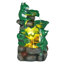 Statue 19 po H 19,88 po en résine avec grenouilles