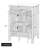  24" Bathroom Vanity with Sink, Solid Wood Frame, Flip-Out Drawer, 2 Soft-Close Drawers & Door, Wood