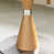 Ambre brillant / bois naturel