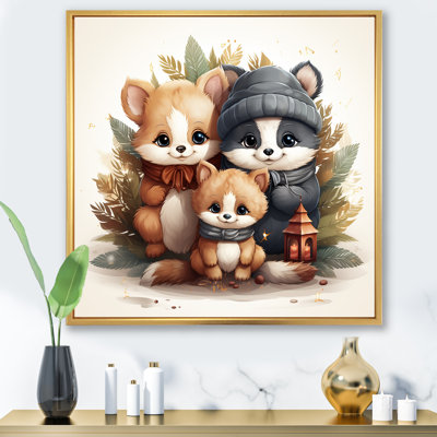 Joyfull Nursery Teddy Bears V - Nursery Teddy Bear's Wall Art