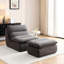 Fauteuil à billes avec repose-pieds, fauteuil rembourré pour le salon, la chambre à coucher-1363369890-1363369894