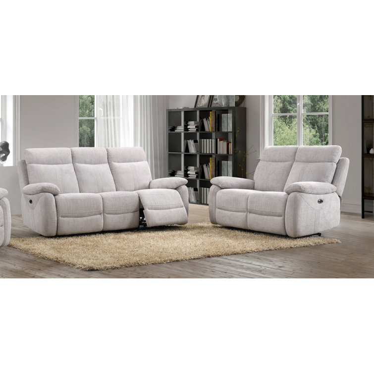 Bikash 2 Piece Reclining Sofa Set