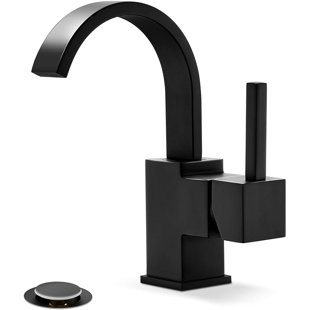 NO - Robinet de salle de bain monocorps et monocommande avec bonde