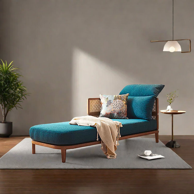 Chaise en rotin de salon