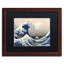 « the great kanagawa wave » par katsushika hokusai,, reproduction d’art encadrée-1646271218