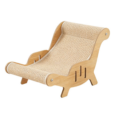 Lit à griffes pour chat, chaise en bois pour enfants