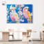 Spectrum on Wings Set Canvas Print Boho Abstract Art Set by Art Remedy, Black Frame, 10 x 15-203806810-203806809
