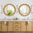 Shanice 30'' Wood Frame Wall Mirror