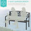 Banc d'extérieur 50 "Outsunny (excluant la table)