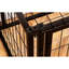 Cage pour chien chenil pour petits chiens de taille moyenne, parc pour chiots avec dessus, cage pour animaux, intérieur, noir.-110833136