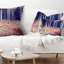 Coussin lombaire à imprimé paysage magnifique paysage d'automne