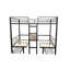 Lit mezzanine avec ensembles de table transformables en lits superposés