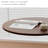 Round Metal Base Dining Table