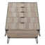 Ensemble de chambre à coucher moderne avec commode double 2 pièces et commode Dumbo-1186898094