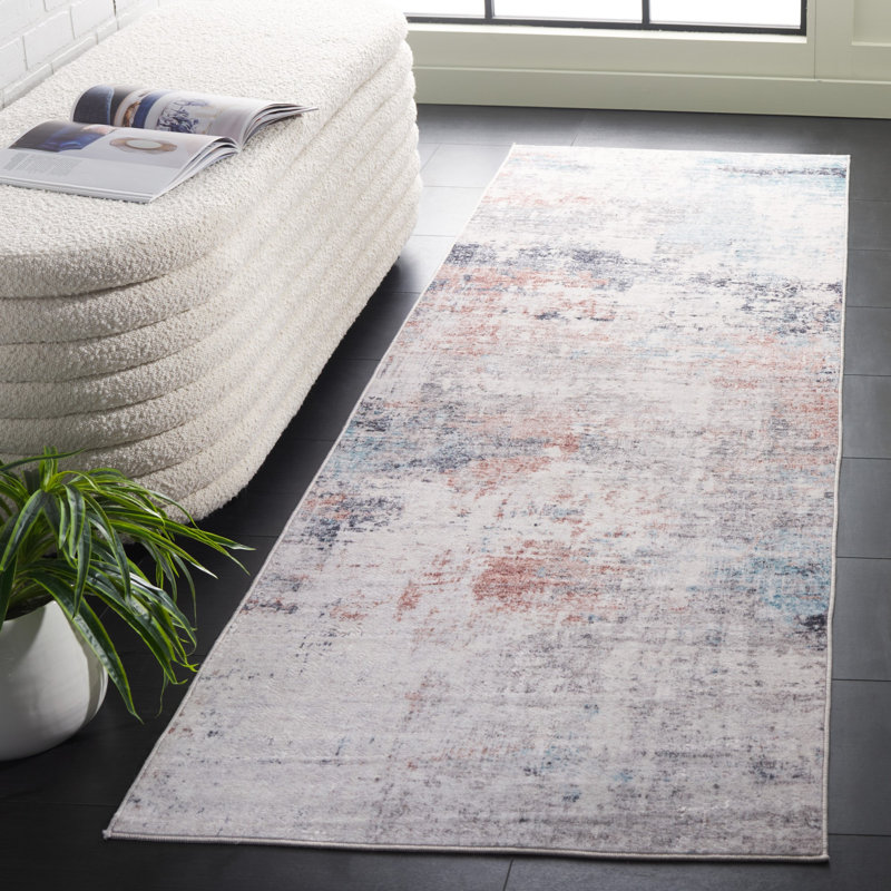 Svanborg Monica Performance Machine Washable Abstract Rug, Runner 2'6" x 8'