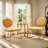 Striking Armless Accent Chair-1360967144