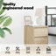 Bedside Cabinet 39 X 34.5 X 50 Cm Engineered Wood-15829561
