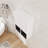 Wall Mounted Bathroom Side Cabinet With Soft Close Door And Shelf-1951145938
