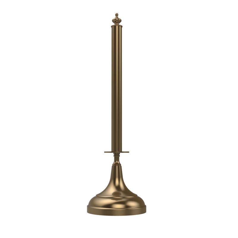 Porte-essuie-tout autoportant traditionnel Gober, Bronze brossé