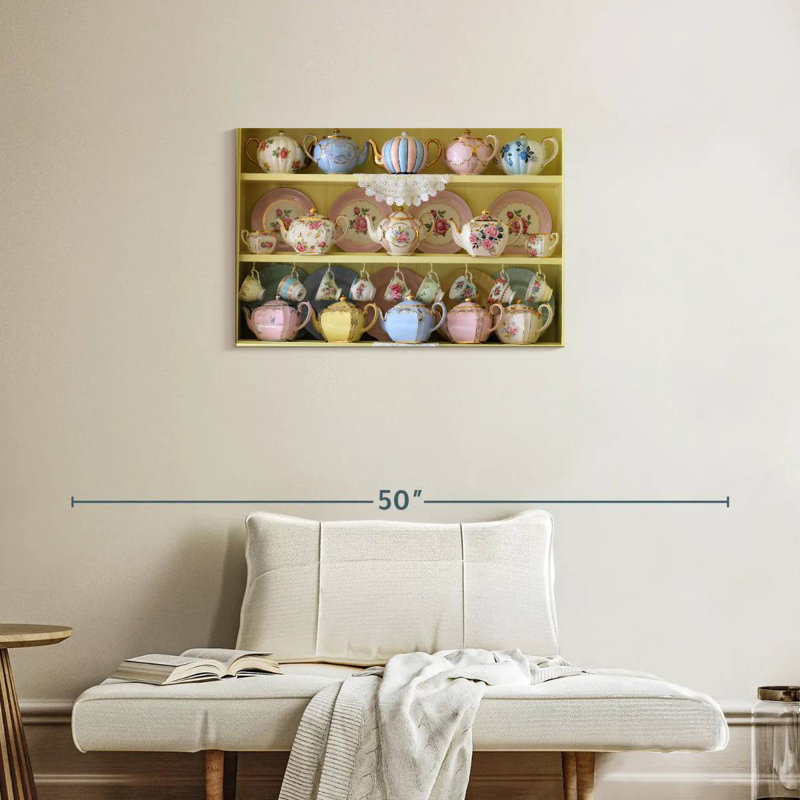 Senne Teaware Collection, 20" H x 30" W